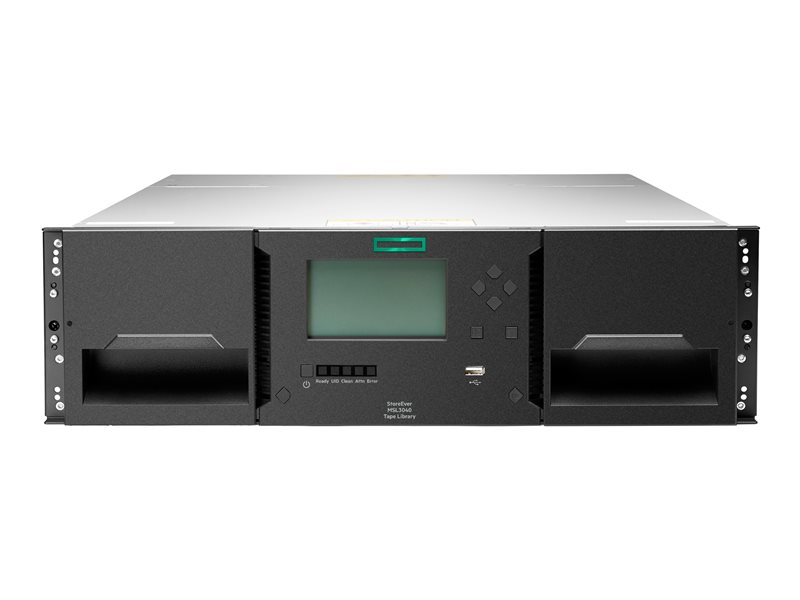 HPE Storage MSL3040 Tape Library (P77037-B25), 1x MSL LTO-9 SAS Drive
