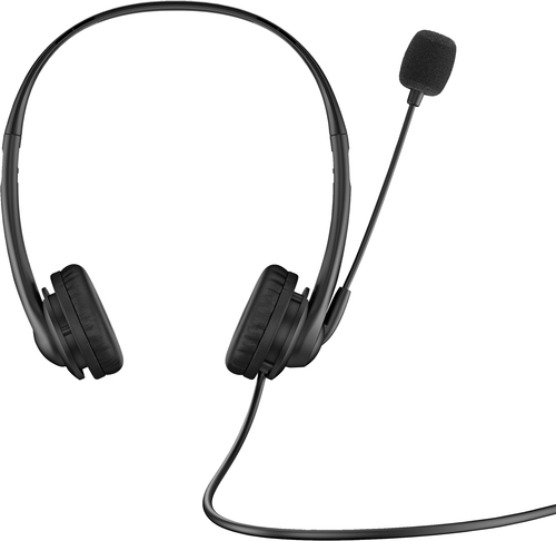 HP Stereo USB G2, Wired, Headset/Headphones, Black