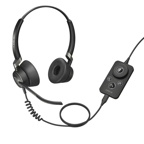Jabra Engage 50 Stereo, Wired,  20 - 20000 Hz, Headset/Headphones, Black