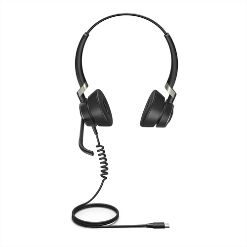 Jabra Engage 50 Stereo, Wired,  20 - 20000 Hz, Headset/Headphones, Black