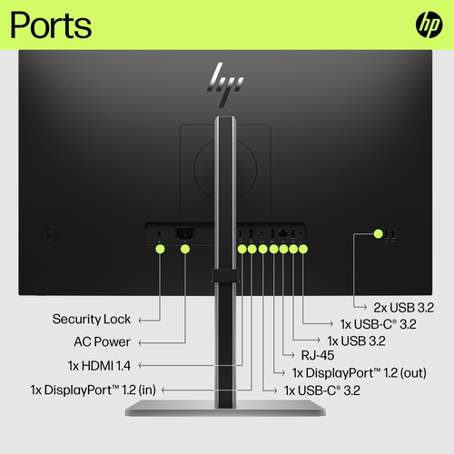 HP E27u G5 QHD USB-C Monitor 27