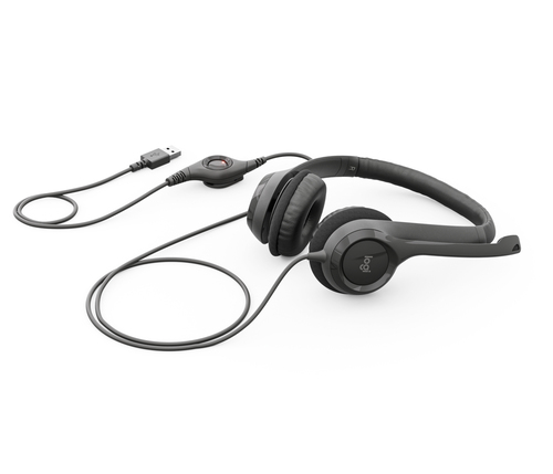Logitech H390 USB, Wired,  20 - 20000 Hz, Headset/Headphones, Black