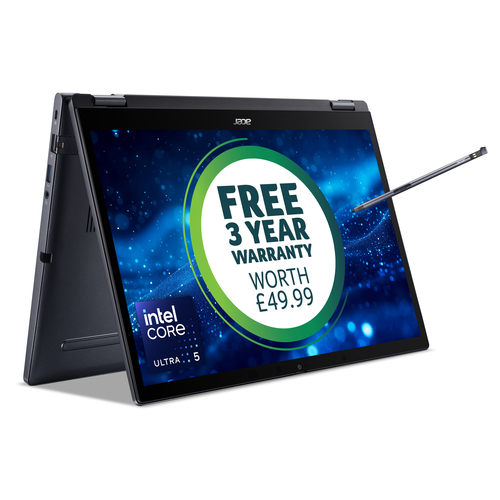 Acer TravelMate Intel Core Ultra 5 14" 16 GB 512 GB Windows 11 Pro