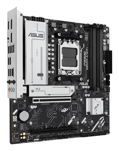 ASUS PRIME B850M-A WIFI, AMD, Socket AM5 DDR5-SDRAM 256 GB micro ATX Motherboard