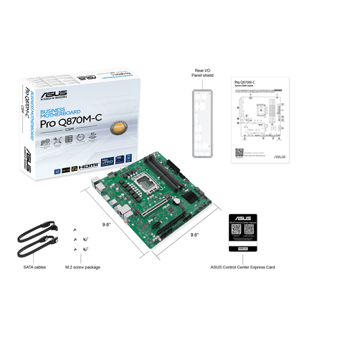 ASUS Q870M C CSM Business Micro ATX Motherboard