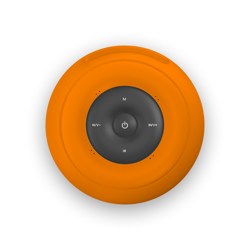 Veho MZ-S, 1-way, 5 W,  Micro-USB, Portable wireless speaker