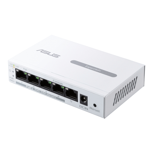 ASUS ExpertWiFi EBP15 5-Port GbE with 4 PoE+ ports Smart Managed Switch