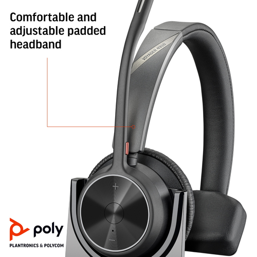 POLY (77Y96AA) Voyager 4310 USB-C +BT700 dongle, Wireless, Headset/Headphones