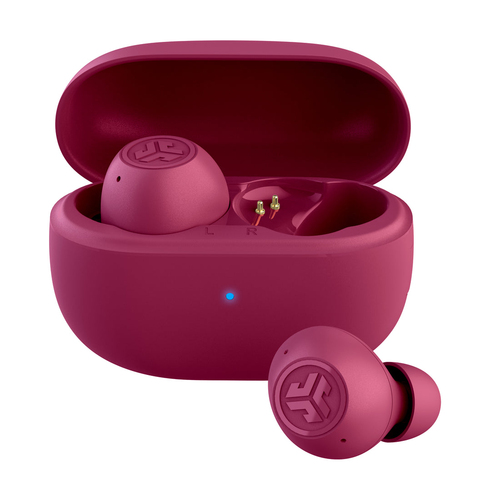 JLab Go Pop ANC, True Wireless Stereo (TWS), 20 - 20000 Hz, Headset/Earbuds, Fuchsia
