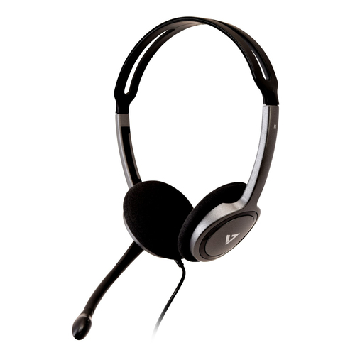 V7 (HA212-2EP), Wired, 20 - 20000 Hz, Headset/Headphones, Black