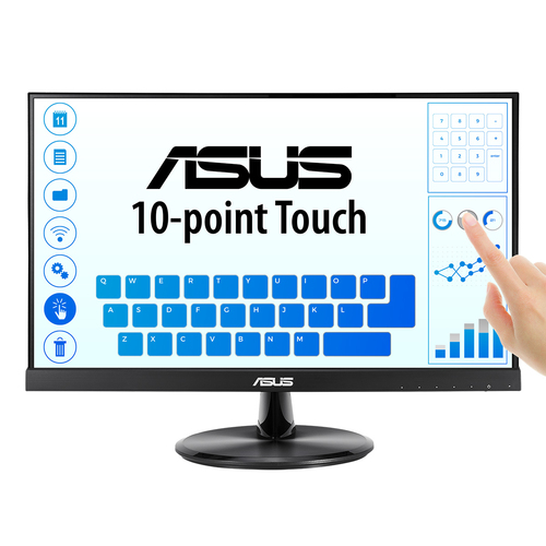 ASUS VT229H 54.6cm 21.5" 1920 x 1080 pixels Full HD LED 5 ms, Black