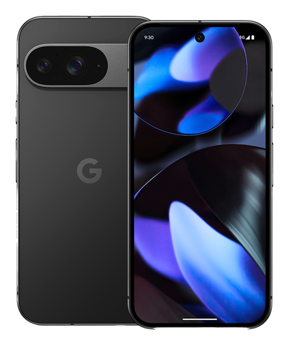 Google Pixel 9 16 cm (6.3"), 12 GB, 128 GB, 50 MP, Android 14, Obsidian, 16 cm (6.3"), Black