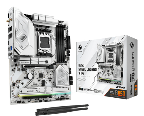 ASRock B850 Steel Legend WiFi ATX AM5 Motherboard