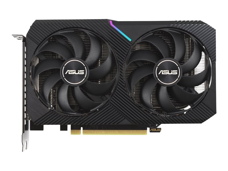 ASUS DUAL-RTX3060-O12G-V2-OC 12GB GDDR6 PCIe 4.0 x4 Graphics Card