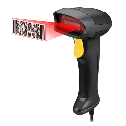 Adesso NuScan 2500TU 1D/2D 640x480 pixels Handheld Barcode Scanner