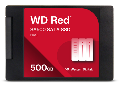 ,Western Digital Red SA500, 500 GB 2.5" 560 MB/s 6 Gbit/s SATA SSD
