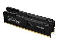 Kingston KF432C16BBK2/16 FURY Beast 16GB (2x8GB) DDR4 3200 MT/s DIMM Desktop Memory