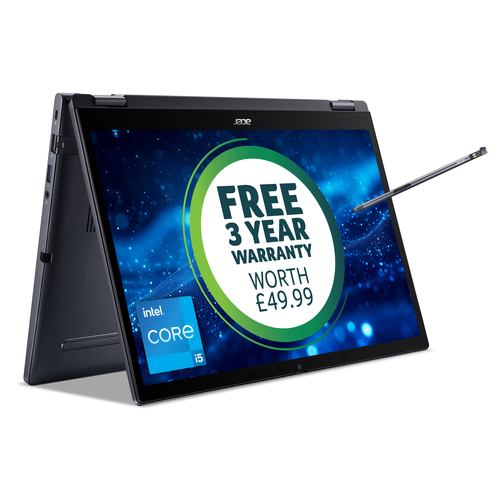 Acer TravelMate P4 Spin 14 TCO 14" WUXGA Touchscreen Intel® Core™ i5 3.4 GHz 16 GB 512 GB