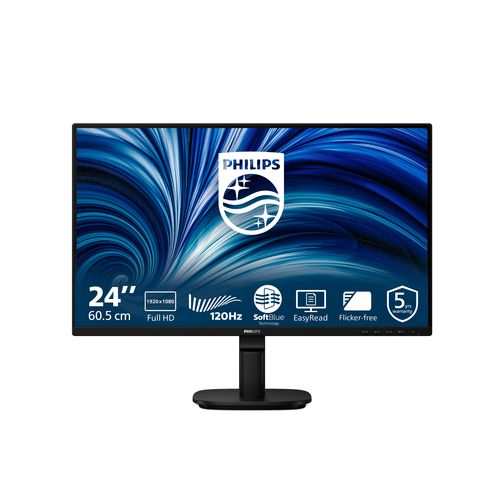 Philips 2000 Series 24B2N2200/00 23.8-inch Full HD LCD monitor with 1920 x 1080 resolution in black