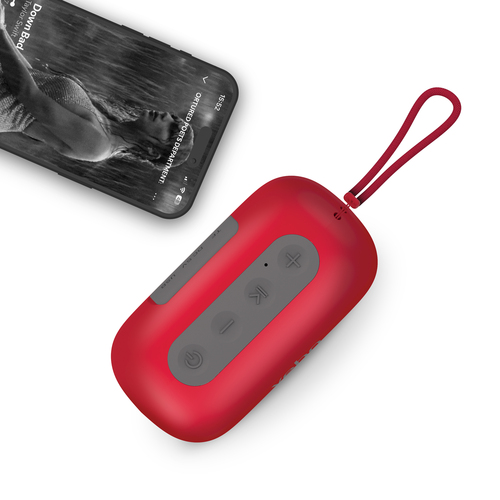 Veho MZ-4,  Portable Bluetooth Speaker, Red