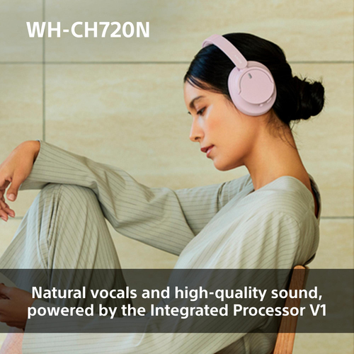 Sony (WHCH720NP.CE7), Wired & Wireless, 7 - 20000 Hz, Headset/Headphones, Blue
