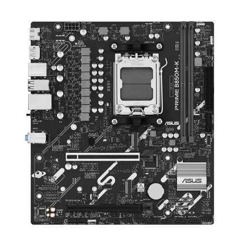 ASUS PRIME B850M-K AMD mATX DDR5-SDRAM, 128 GB