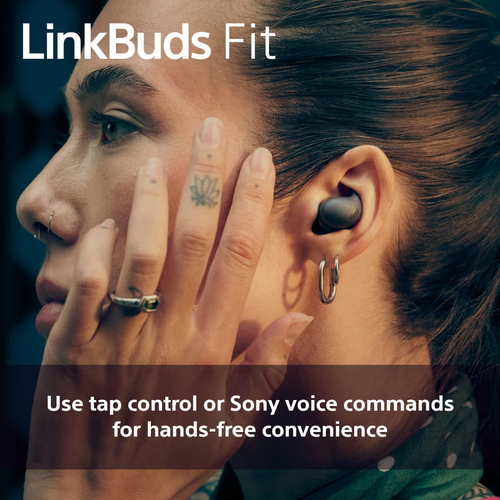 Sony LinkBuds Fit (WFLS910NW), Wireless,  20 - 20000 Hz, Headset/Earbuds, White