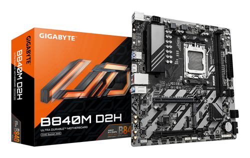 Gigabyte B840M D2H Micro ATX AM5 Motherboard