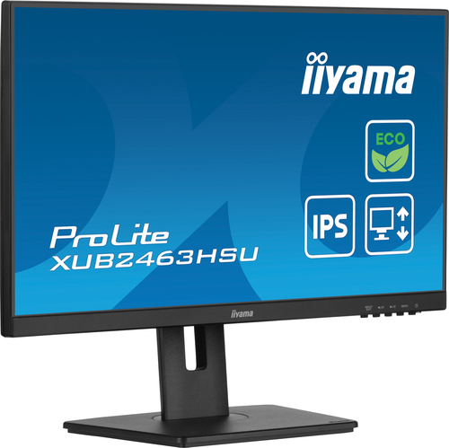 iiyama ProLite IPS, 60.5 cm (23.8"), 1920 x 1080 pixels, Full HD, LED Monitor
