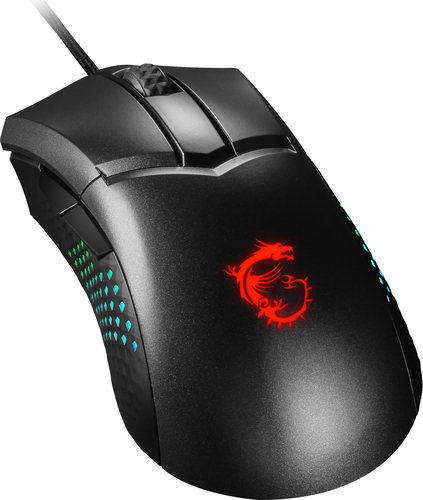 MSI CLUTCH GM51 LIGHTWEIGHT, Right-hand, Optical, USB Type-A Mouse