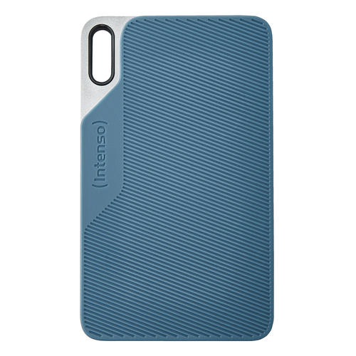 Intenso 2TB USB-C 3.2 Gen1 External SSD – 500MB/s Read/Write, Blue/Grey