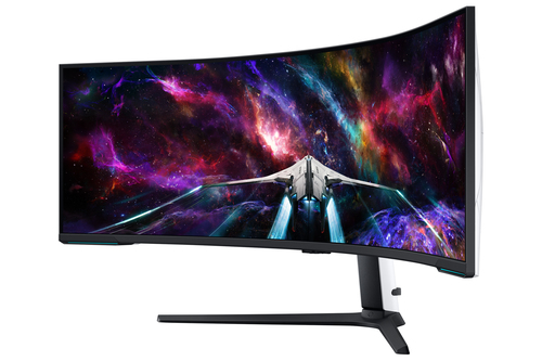 Samsung 57" G95NC Odyssey Neo G9 7680 x 2160 pixels Monitor Black, White