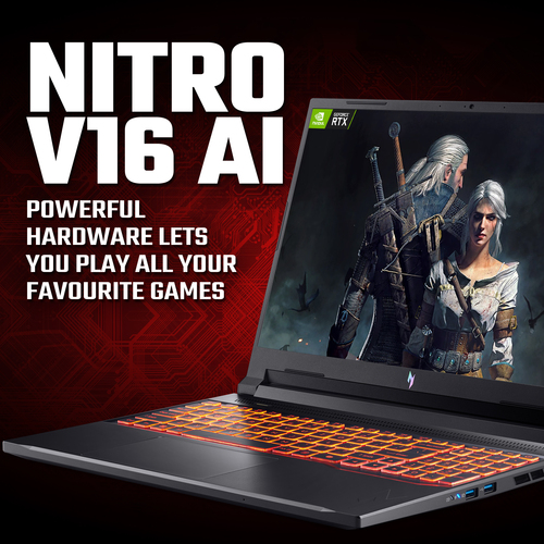 Acer Nitro V 16 AMD Ryzen 7 260 16GB, 1TB 16" WUXGA, Windows 11 Gaming Laptop