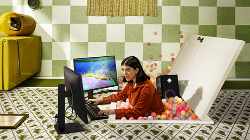 HP OMEN, 27 inch FHD 165Hz Gaming Monitor - LCD,  Black