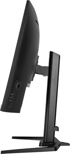 • iiyama G-MASTER GCB3280QSU gaming monitor showing QHD visuals, high refresh rate