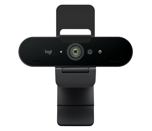 Logitech BRIO Ultra HD Pro Webcam, 13MP, 4K, 90fps, HDR, USB, Business Ready
