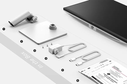LG 27US500-W, 68.6 cm (27"), 3840 x 2160 pixels, 4K Ultra HD, LCD Monitor