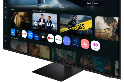 Samsung 43" Smart Monitor M70F UHD, 109.2 cm (43"), 4K Ultra HD, LCD