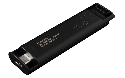 Kingston Technology DataTraveler USB 3.2 Gen 2, 256 GB Type-C 1000 MB/s Black