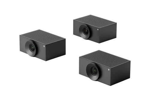 Huddly Crew 3-Pack 6K AI video conference webcams with 20.3MP CMOS sensors
