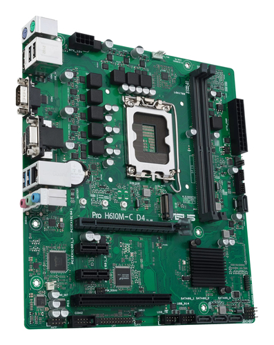 ASUS PRO H610M-C D4-CSM Intel H610 LGA 1700 micro ATX