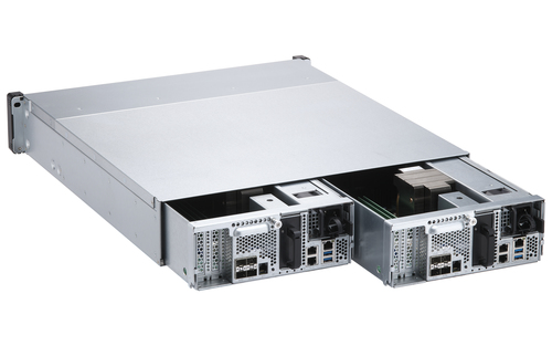 QNAP ES2486dc, Intel® Xeon® D, 128GB DDR4 2U Rack Mountable NAS