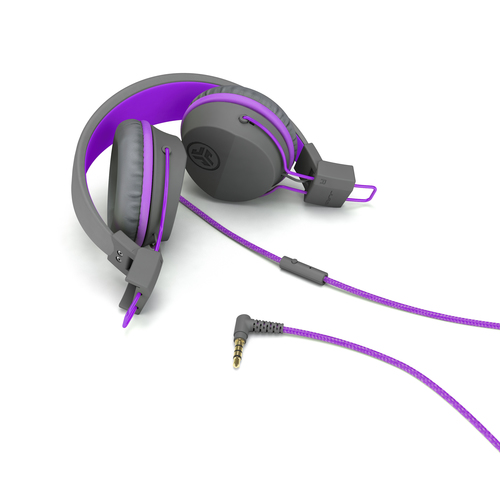 JLab JBuddies Wired, 20 - 20000 Hz,109.2 g, Headset/Headphones, Blue, Purple