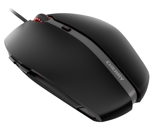 CHERRY GENTIX 4K Corded Mouse, USB, Ambidextrous, Optical, USB, 3600 DPI