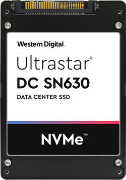 Western Digital Ultrastar DC SN630 960GB 2.5" NVMe SSD 2770MB/s High-Speed Drive