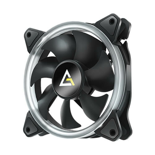 Antec 0-761345-40023-7, Neon 120 ARGB_3PK Fan, Black, 25.6 dB,800 RPM, 1600 RPM