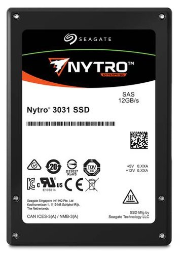 Seagate Nytro 3531 3.2TB 2.5" SAS SSD – 1100MB/s,12Gbps Enterprise-Grade Storage