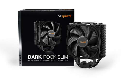 be quiet! Dark Rock Slim 120mm CPU Cooler 1500RPM 11-23.6dB Black Air Cooler
