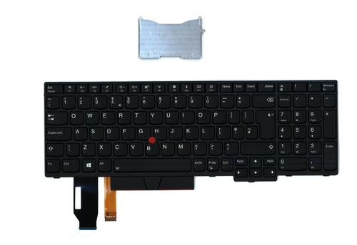 Lenovo ThinkPad P52 keyboard UK English backlit black replacement