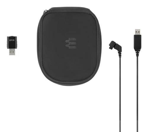 EPOS IMPACT SDW 5031, Monaural +DECT Dongle, Wireless, 50 - 7500 Hz, Headset/Headphone, Black